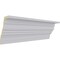 Ekena Millwork 8 1/4"H x 6 1/4"P x 10 3/8"F x 94 1/2"L Amelia Smooth Crown Moulding MLD08X06X10AM - alternate 3